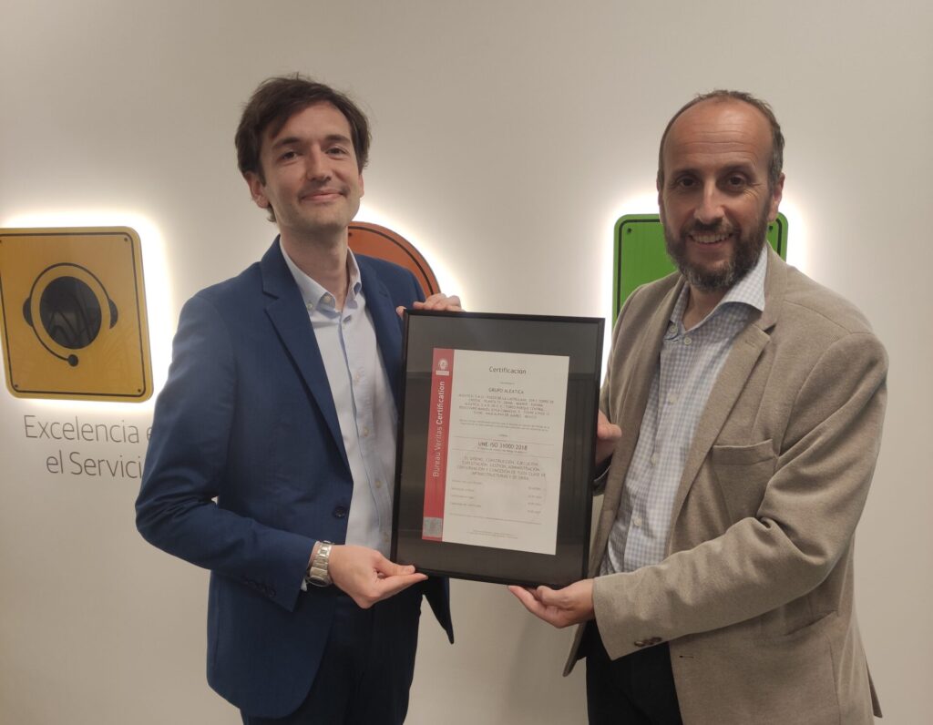 Aleatica certifica su sistema de gestion de riesgos scaled e1721836378317