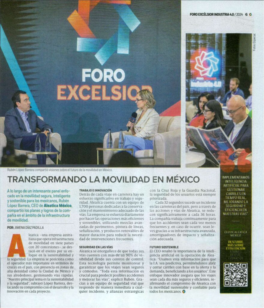 Excelsior Transformando la movilidad en México