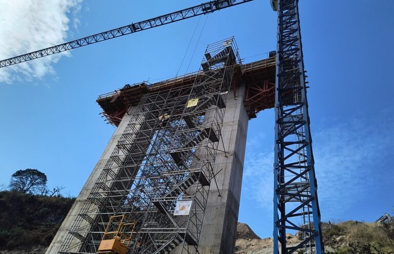 Construcción de una autopista