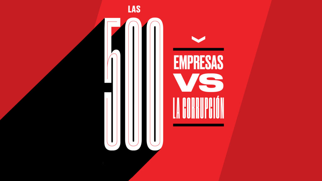 Las 500 empresas vs la corrupcion logo